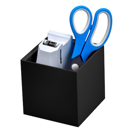 Bostitch Konnect Stackable Pencil Cup, Black KT2-TLCUP-BLK